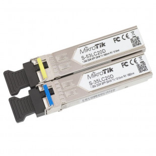 Оптические SFP модули MikroTik S-3553LC20D