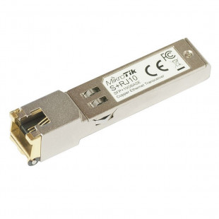 Оптичний RJ-45 SFP+ модуль MikroTik S+RJ10