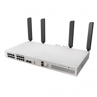 Коммутатор MikroTik CRS418-8P-8G-2S+5axQ2axQ-RM