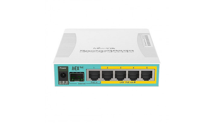 Маршрутизатор MikroTik hEX PoE (RB960PGS)