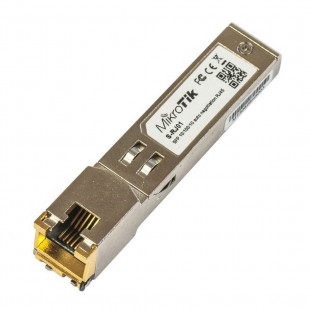 Мідний RJ45 SFP модуль MikroTik S-RJ01