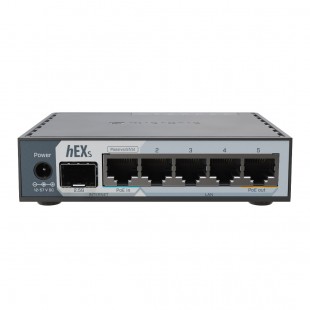 Маршрутизатор MikroTik hEX S (2025) (E60iUGS)